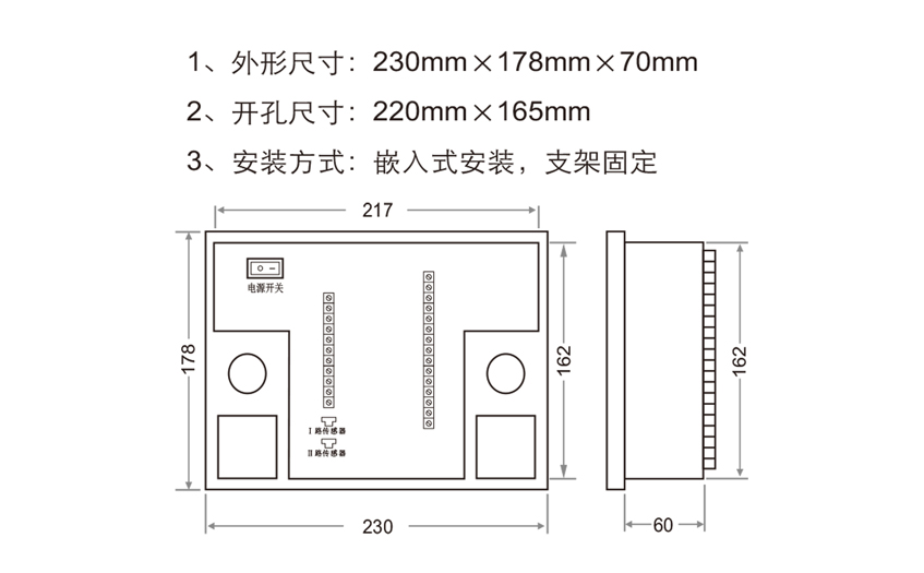 開孔尺寸 開孔尺寸
